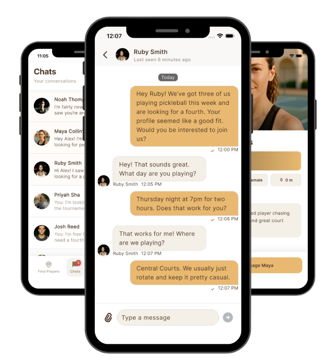 Chat Screen Screenshot
